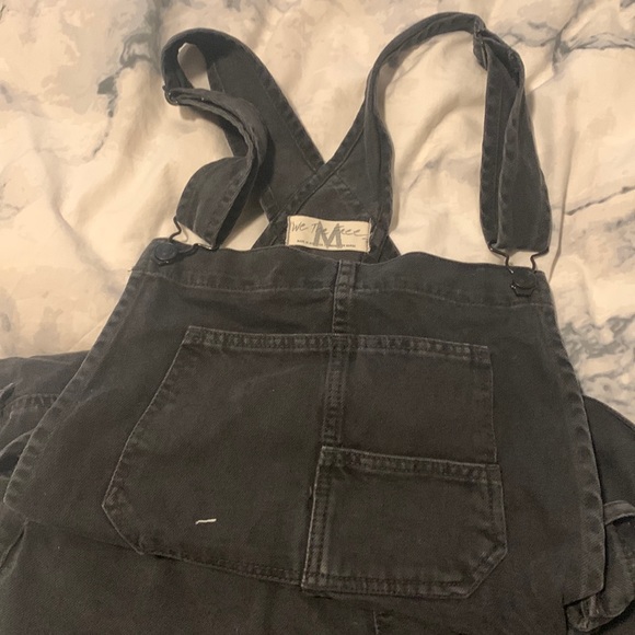 Free People Pants - Free people ziggy denim black overalls size medium. Never worn